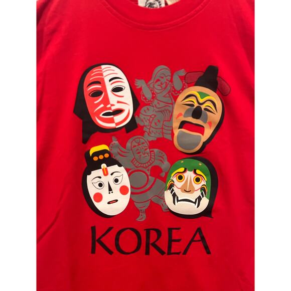 Vintage 90s Korea graphic tee - Picture 3 of 3